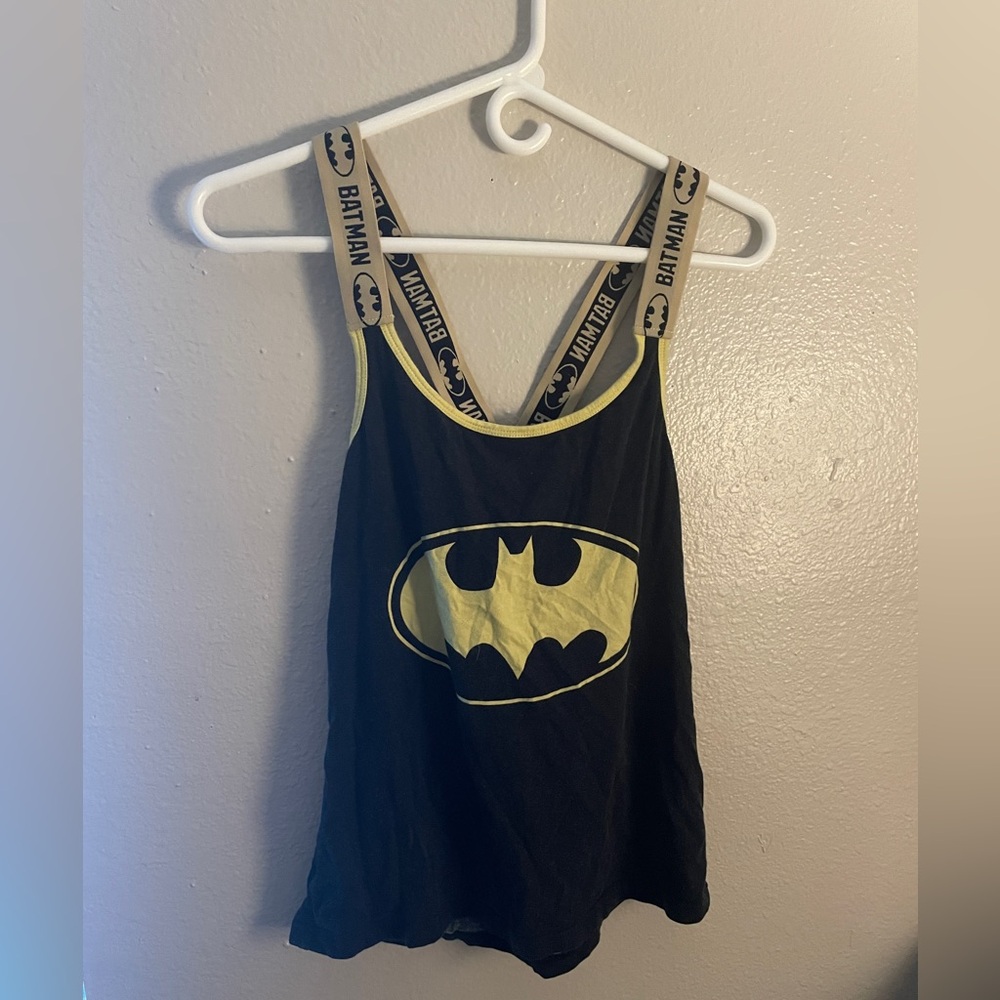 Batman racerback tank top